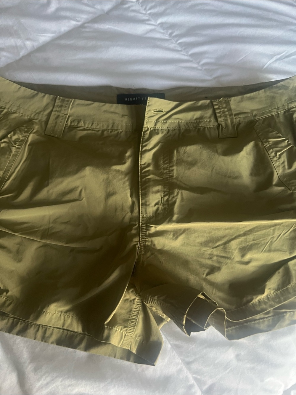 Almost Famous Olive Green Women's Bermuda Shorts